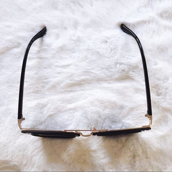 Taylor Blue & Black Brow Bar Sunglasses - Picture 4 of 10